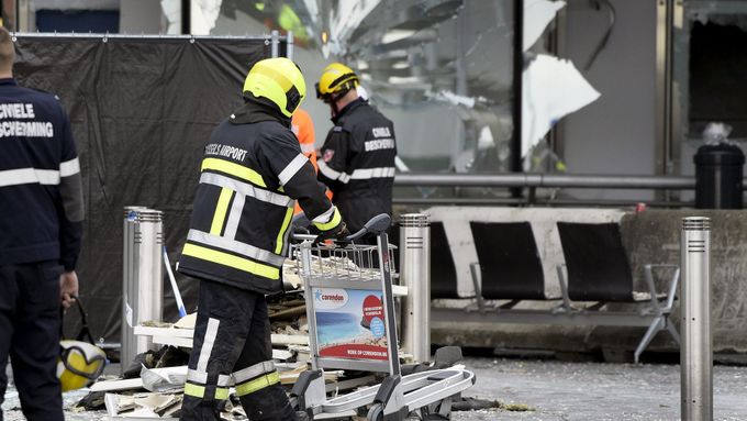 Teroristický útok na bruselské letiště Zaventem.
