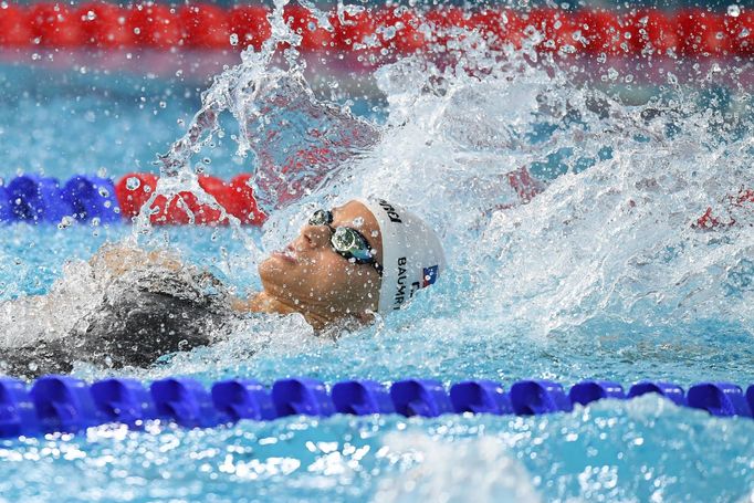 Simona Baumrtová v Glasgow.