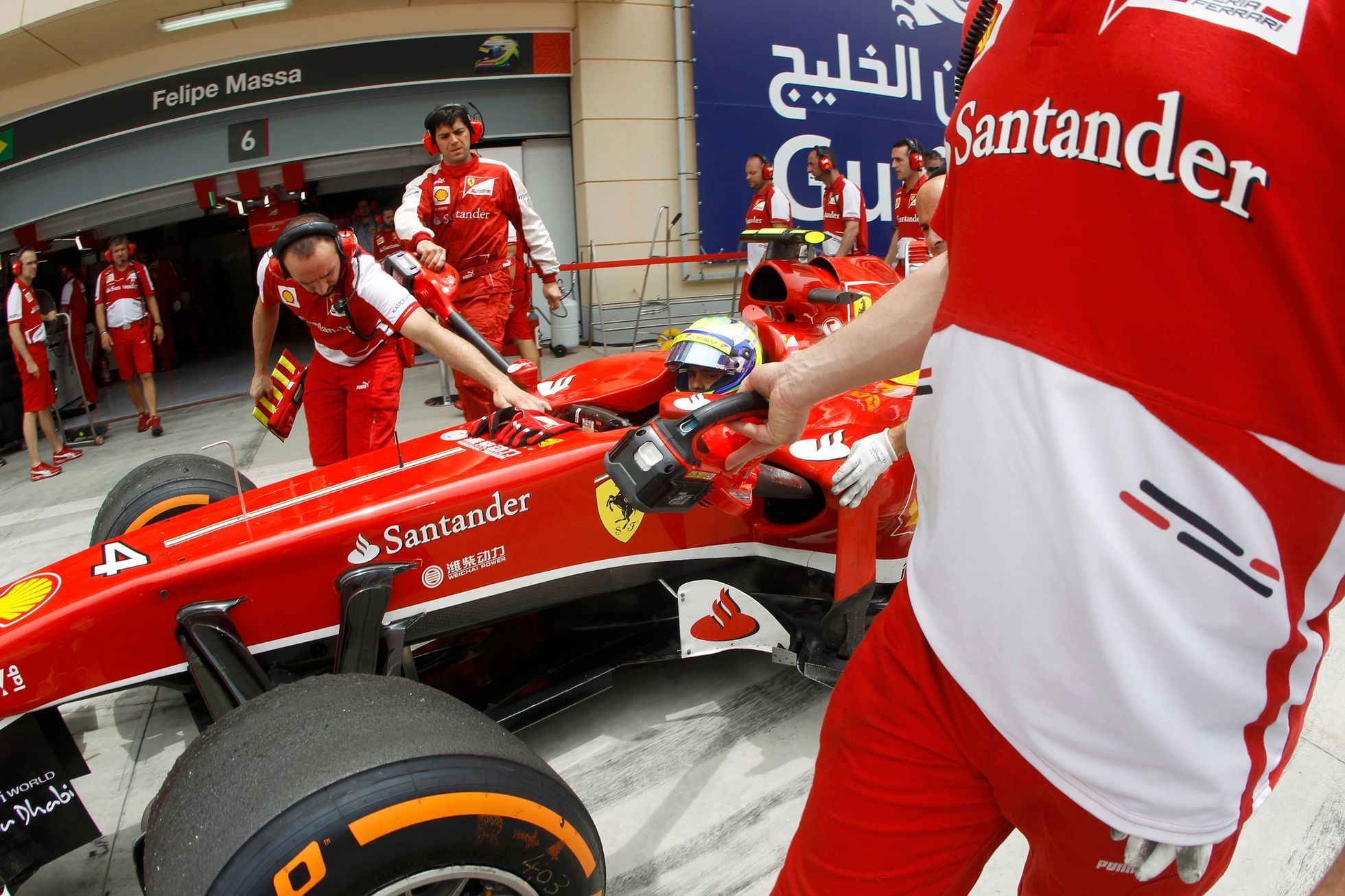 F1, VC Bahrajnu: Felipe Massa, Ferrari