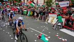 Spain Cycling La Vuelta