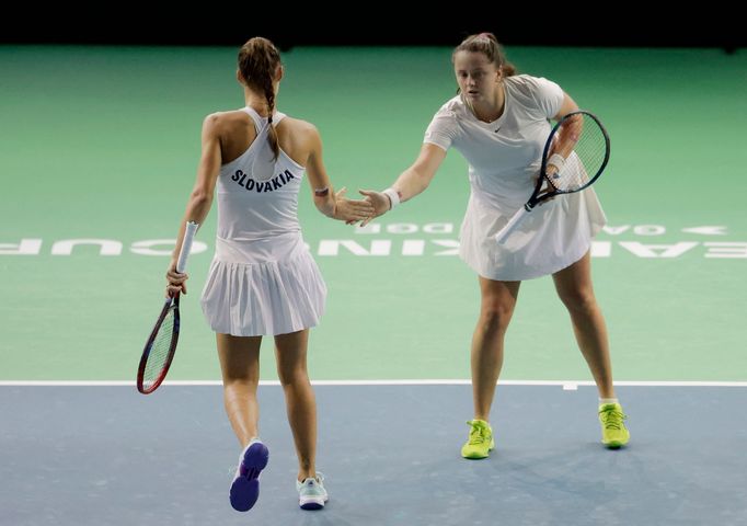 Tereza Miháliková, Viktoria Hrunčáková, Billie Jean King Cup 2024