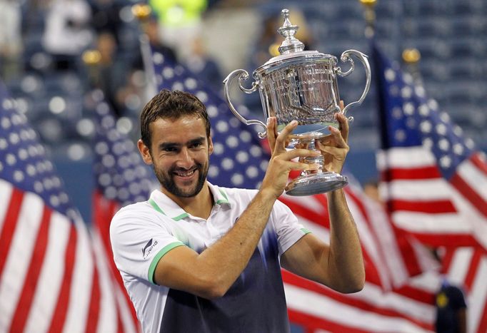 Marin Čilič na US Open 2014