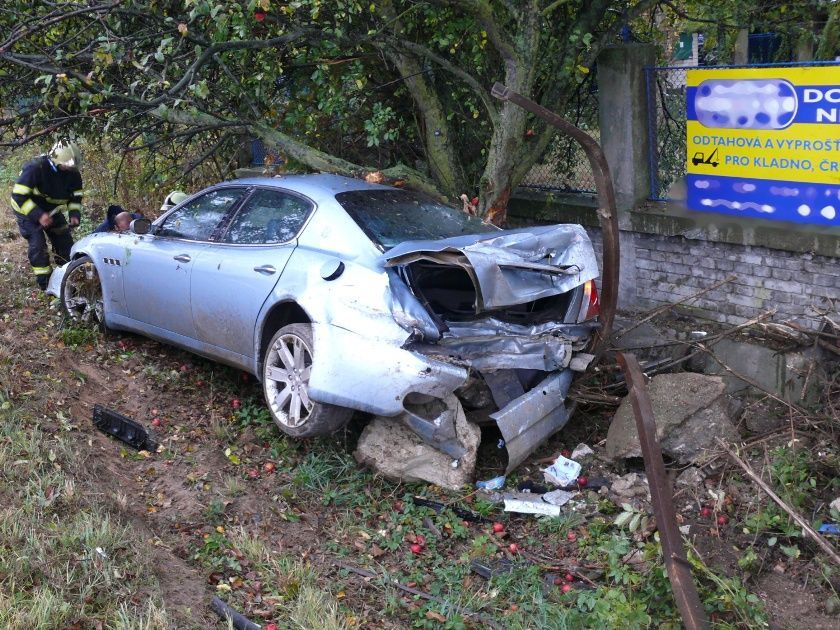 Zbořené maserati za 3 miliony