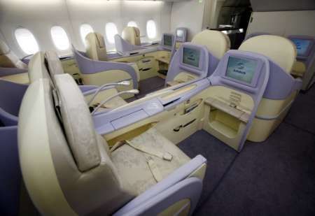 Business class v Airbus A380