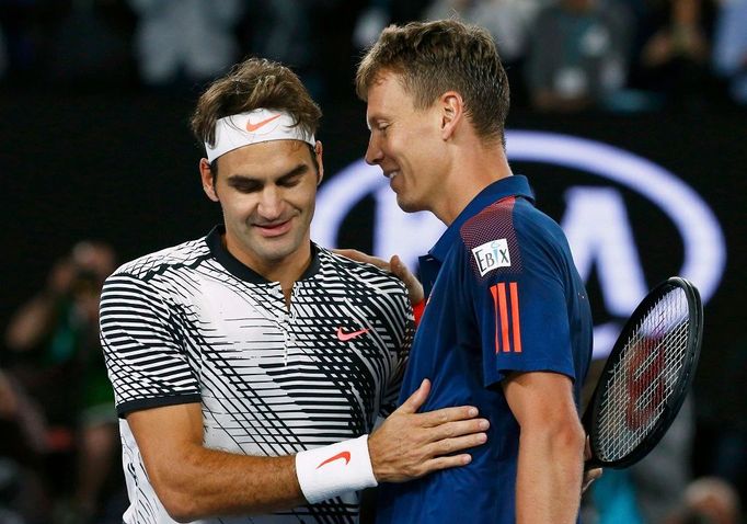 Tomáš Berdych vs. Roger Federer, Australian Open