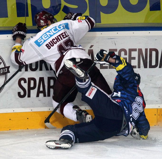 ELH, Sparta Praha - Liberec: Jan Buchtele - Tomáš Pospíšil