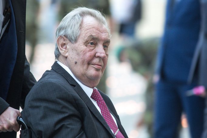 Prezident Miloš Zeman na archivním snímku z roku 2021