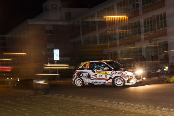 Barum rallye 2016: Jerzy Tomaszczyk, Opel Adam Cup