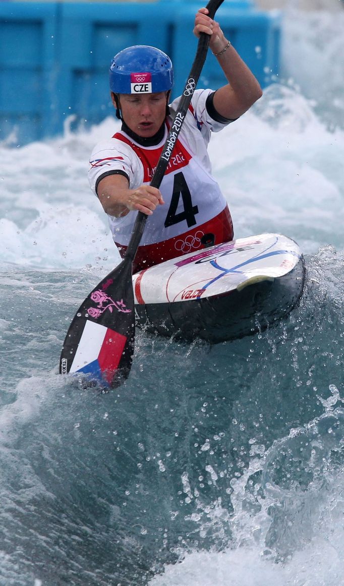 Štěpánka Hilgertová na olympiádě v Londýně