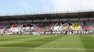 HL, Baník-Sparta: choreo fanoušků Baníku