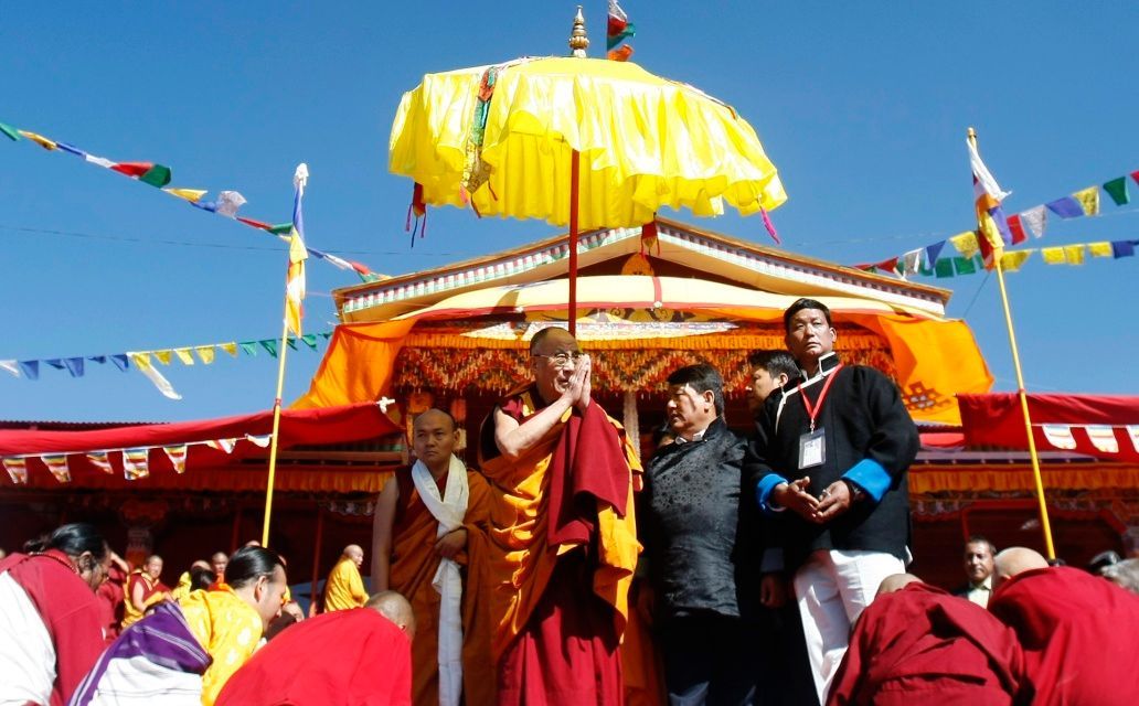 Dalajlama v Tawangu