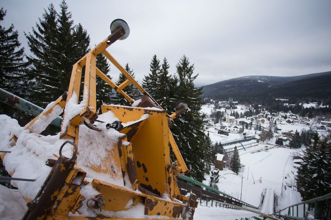 Skokanské můstky Harrachov