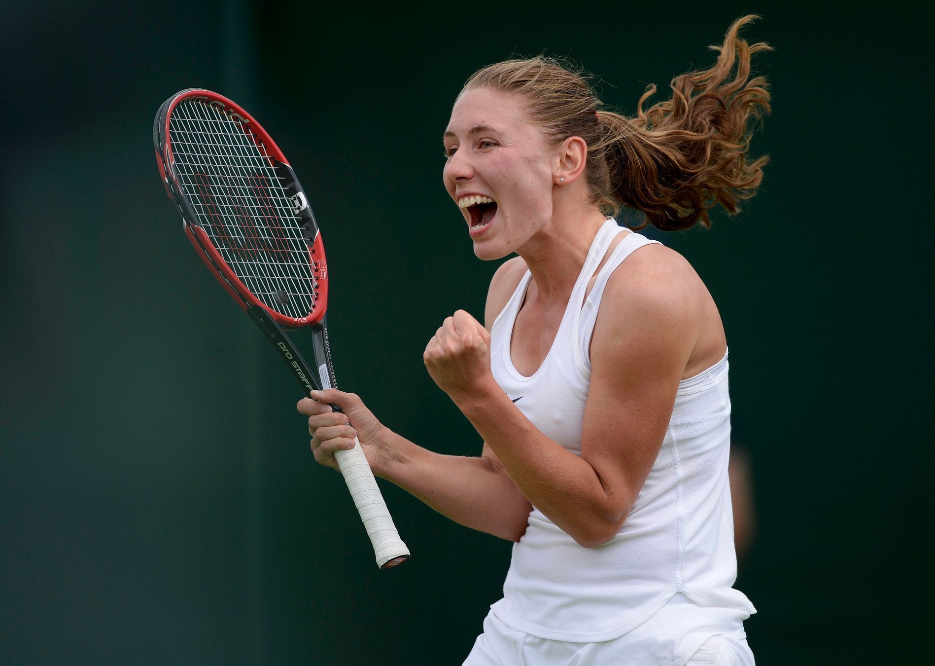 Jekatěrina Alexandrovová v 1. kole Wimbledonu