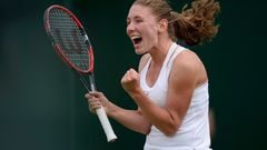 Jekatěrina Alexandrovová v 1. kole Wimbledonu