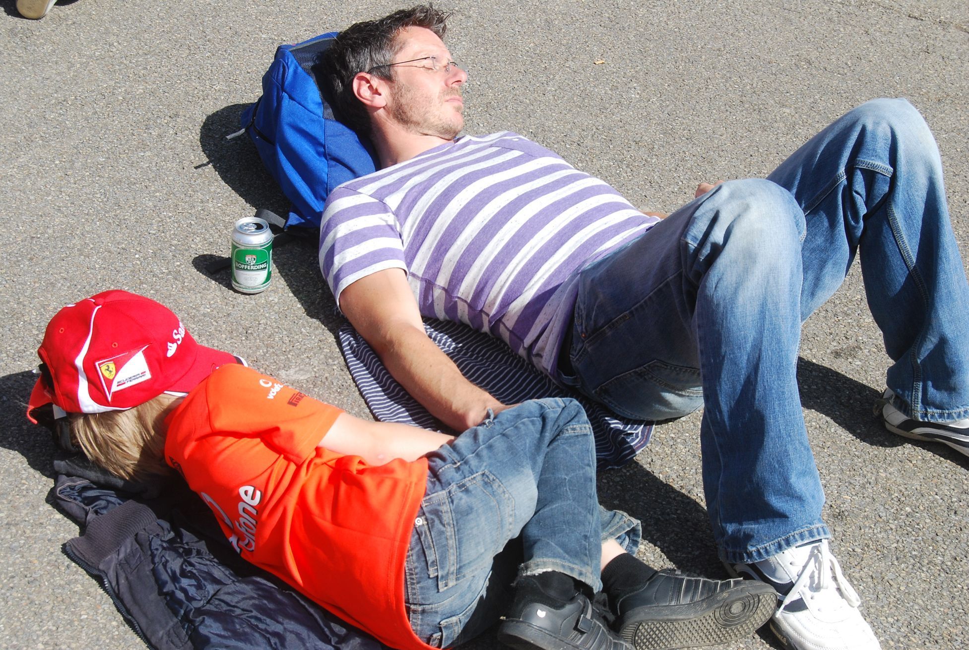 Fanoušci na VC Belgie ve Spa-Francorchamps