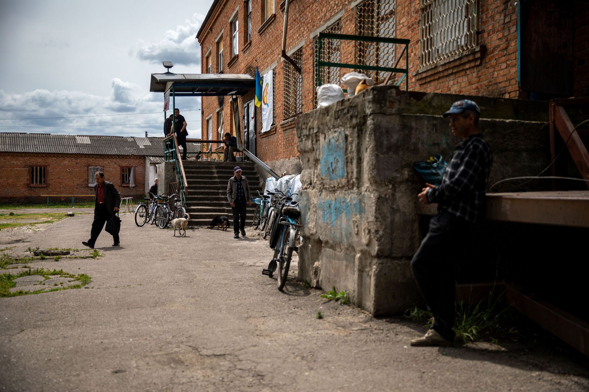 Takto vypadala škola na konci května, když ji navštívili reportéři Aktuálně.cz