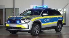 Škoda Kodiaq policie a hasiči
