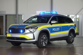 Pomáhat a chránit, ale po Německu. Policisté si poprvé pořídili naftové SUV od Škody