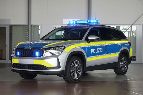 Škoda Kodiaq policie a hasiči