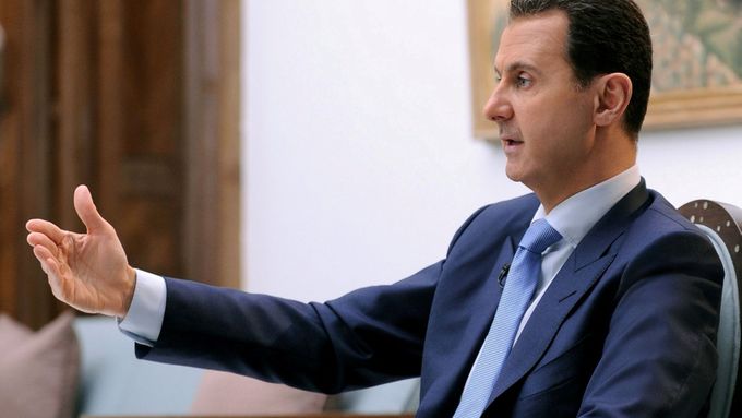 Syrský prezident Bašár Asad. Ilustrační snímek.