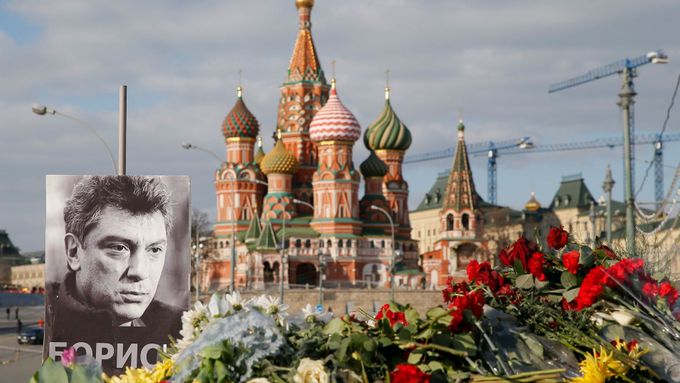 Místo, kde zemřel Boris Němcov