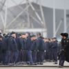 Ruští námořníci opustili Francii, kde se učili s lodí třídy mistral