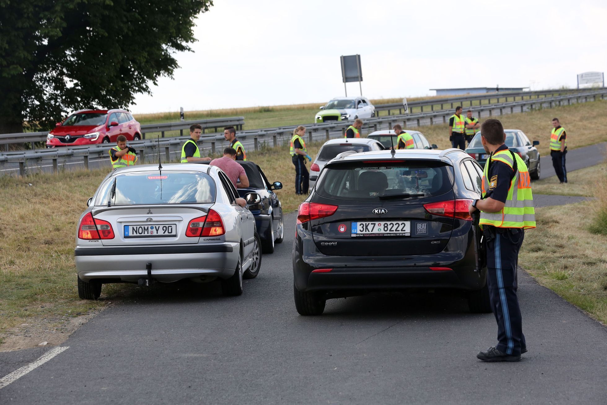 Kontroly Bavorské pohraniční policie