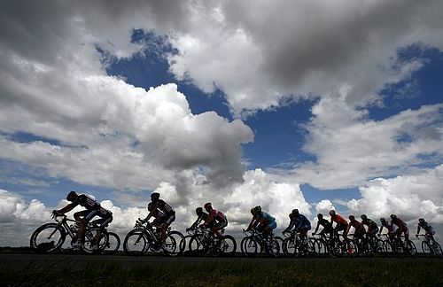 Tour de France pod mraky