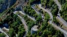 Tour de France 2015: stoupání na Lacets de Montvernier