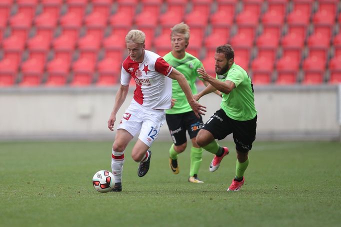 Přípravný zápas Slavia - FK Viktoria Žižkov Jaroslav Zelený