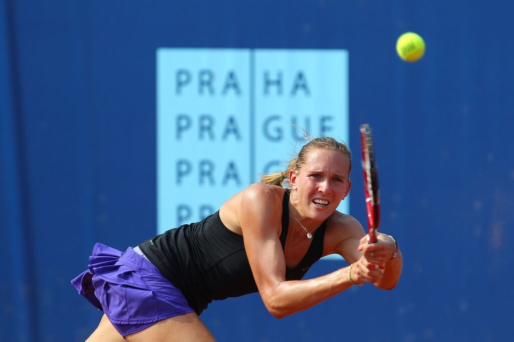 Nicole Vaidišová na turnaji v Praze na Štvanici 2015
