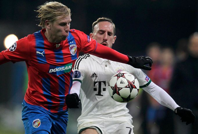 LM, Plzeň - Bayern: František Rajtoral - Franck Ribéry