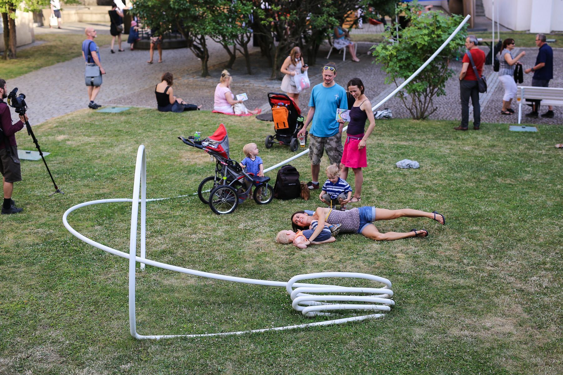 Anežka Live! Akce k otevření zahrad Anežského kláštera v Praze