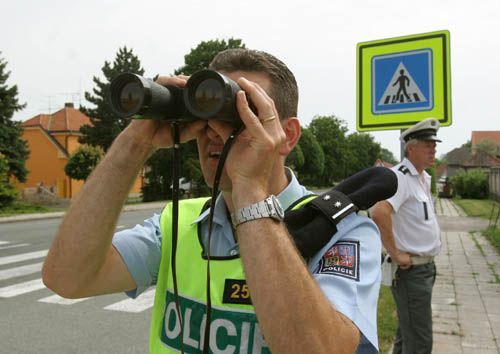 Policejní kontrola v Dlouhopolsku