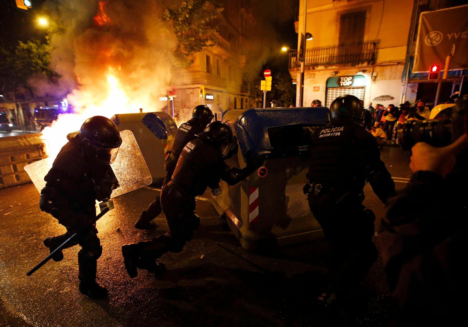 Nepokoje v Barceloně
