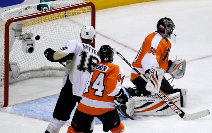 NHL, Philadelphia Flyers - Pittsburgh Penguins: Ilja Bryzgalov, Kimmo Timonen - Brandon Sutter