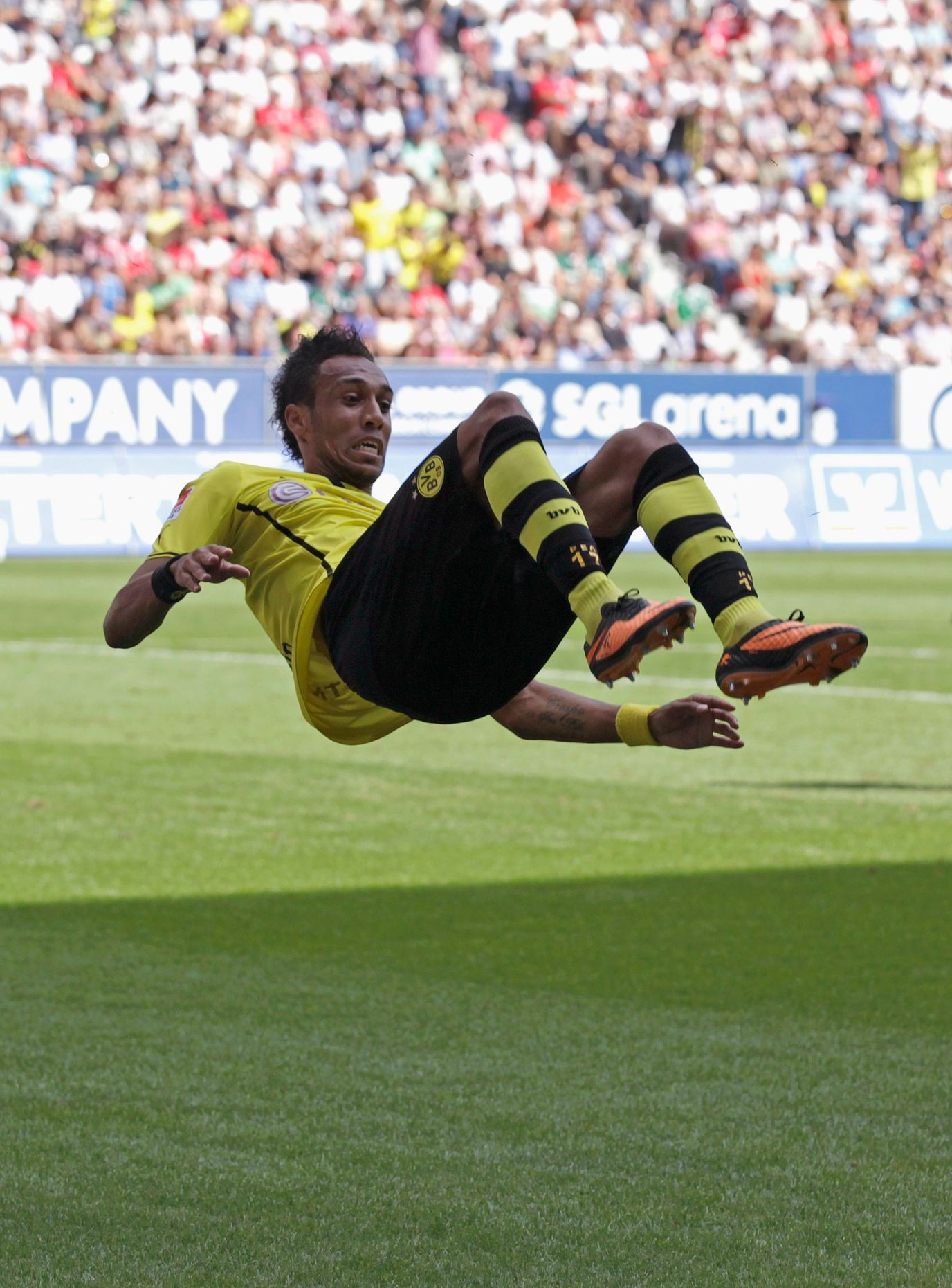 Fotbal: Pierre-Emerick Aubameyan, Borussia Dortmund