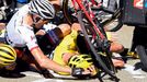 Tour de France 2016, 12. etapa: pád Chrise Frooma