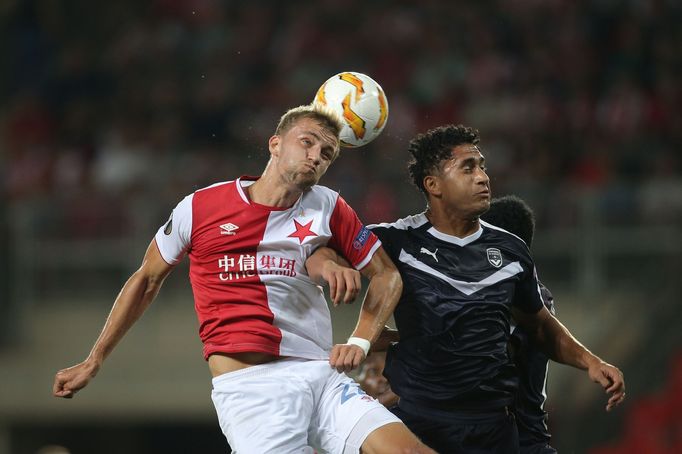 EL: Slavia vs. Bourdeaux: Tomáš Souček