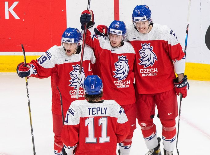 Jan Myšák, Martin Lang, Martin Haš a Michal Teplý, Česko - Rakousko MSJ