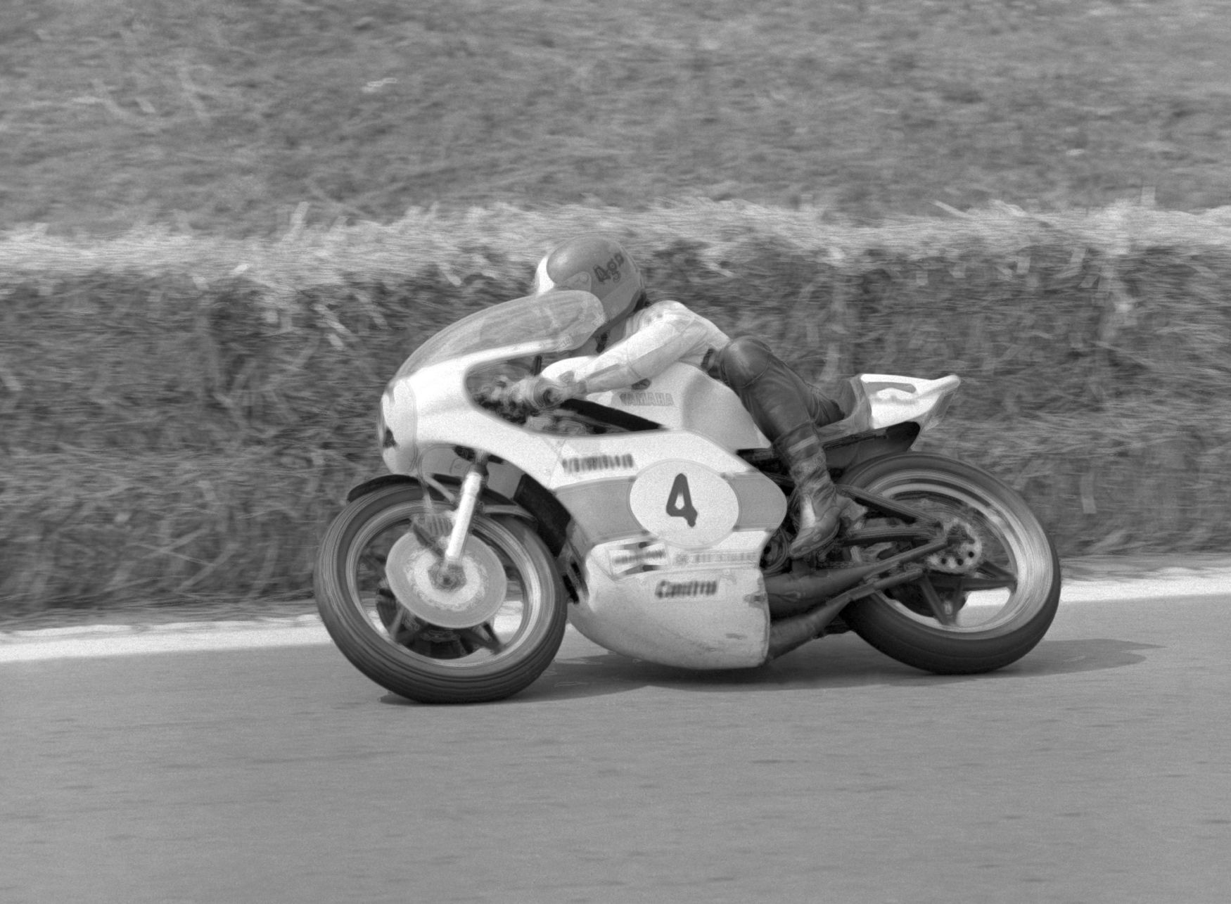 Italian Motorcyclist Giacomo Agostini Riding A 500 Cc Motorcycle During The Grand Prix De France At The Le Mans Circuit On April 25 1976 Ap Photospartaco Bodini Image523908704