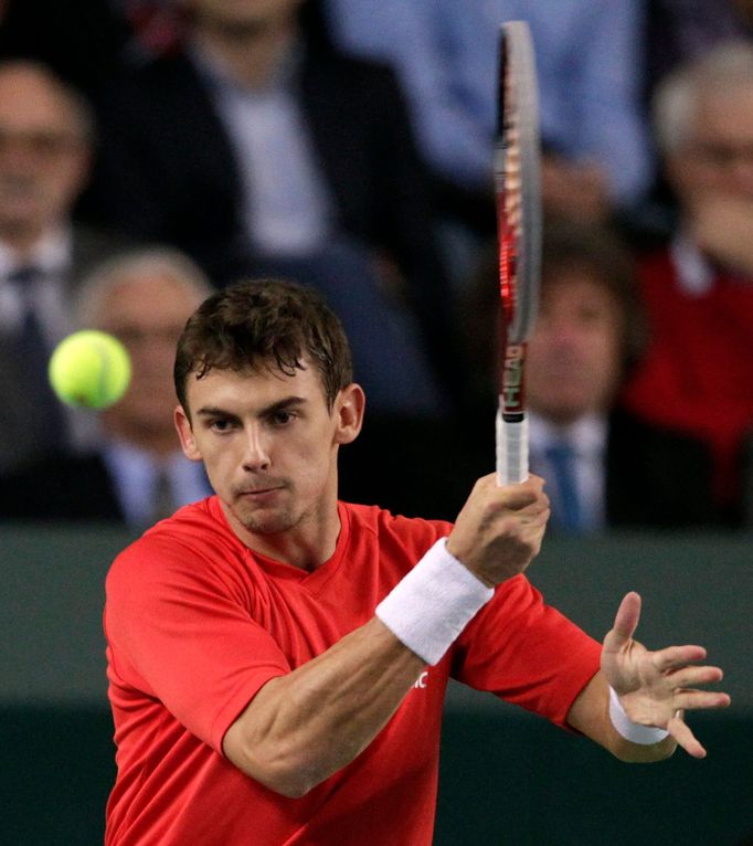 Davis Cup, Švýcarsko - Česko: Henri Laaksonen