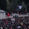 Turecko - protesty - zatčení starosty Istanbulu