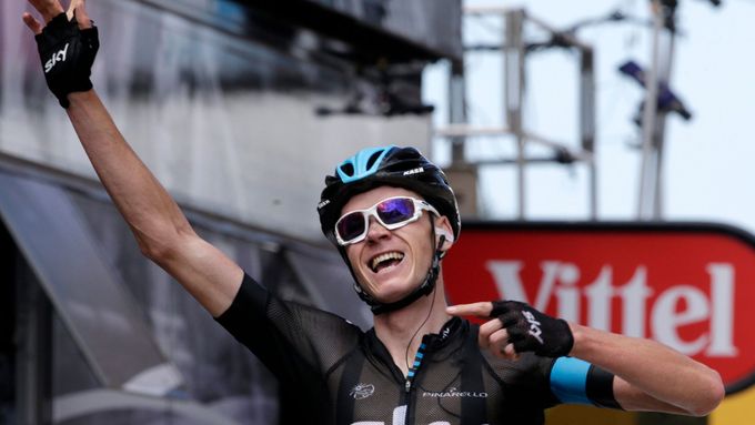 Chris Froome vítězí v osmé etapě Tour de France 2013