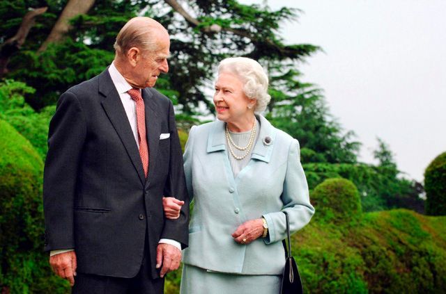 Královna Alžběta II. se svým chotěm, princem Filipem