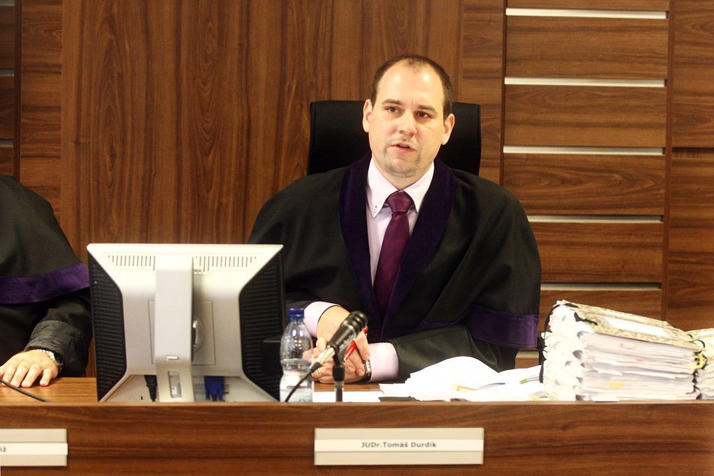 Tomáš Pitr před soudem