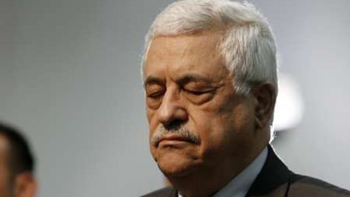 Palestinský vůdce Mahmúd Abbás.