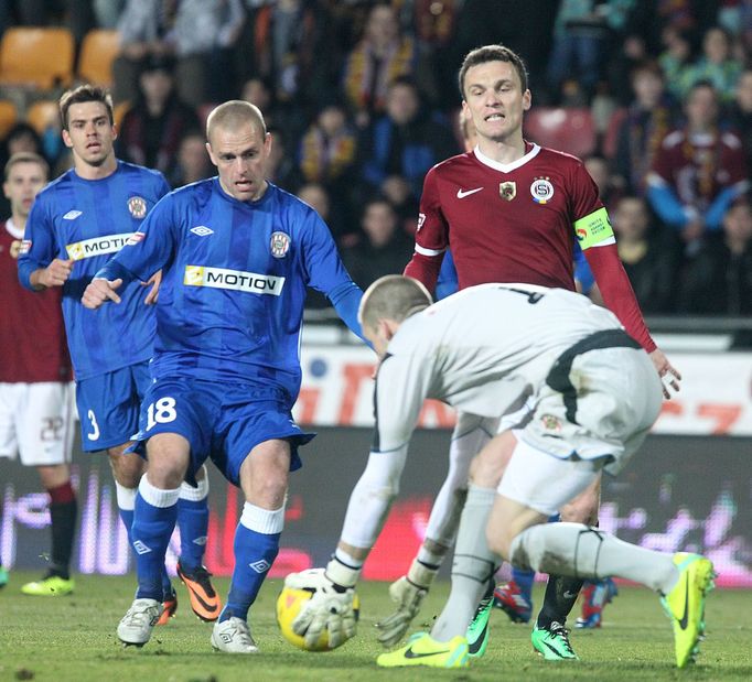 Sparta vs. Brno, utkání Gambrinus ligy