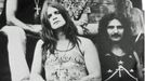 Ozzy Osbourne (vlevo dole) s kapelou Black Sabbath, 1972.