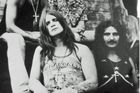 Ozzy Osbourne (vlevo dole) s kapelou Black Sabbath, 1972.